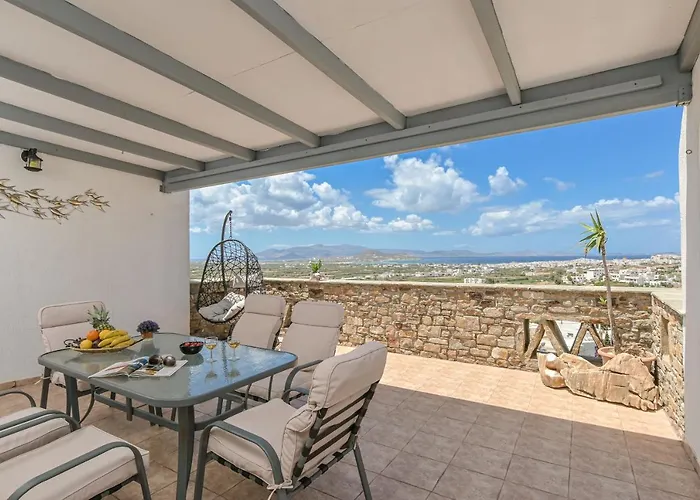 Sky View House Апартаменты Agkidia